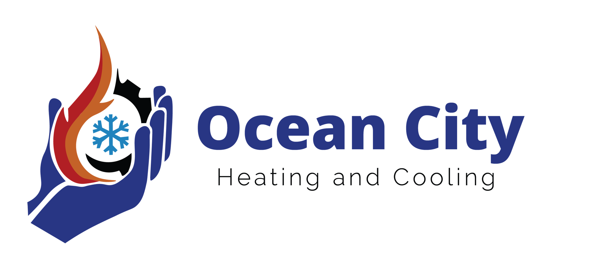 Ocean City Heating and Cooling's Logo